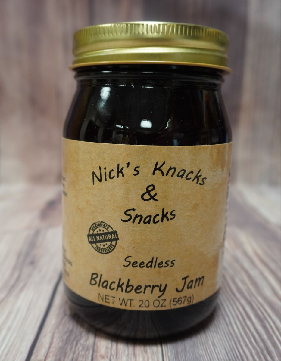 Seedless Blackberry Jam – Nick's Knacks & Snacks